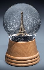 Eiffel Tower - Paris<br>Vienna Snow Globe